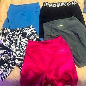 Gymshark shorts bundle. Size small!